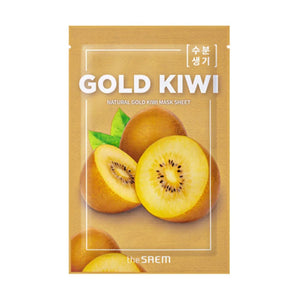 The SAEM Natural Mask Sheet - Gold Kiwi (11.24) 21ml - Kosmetika