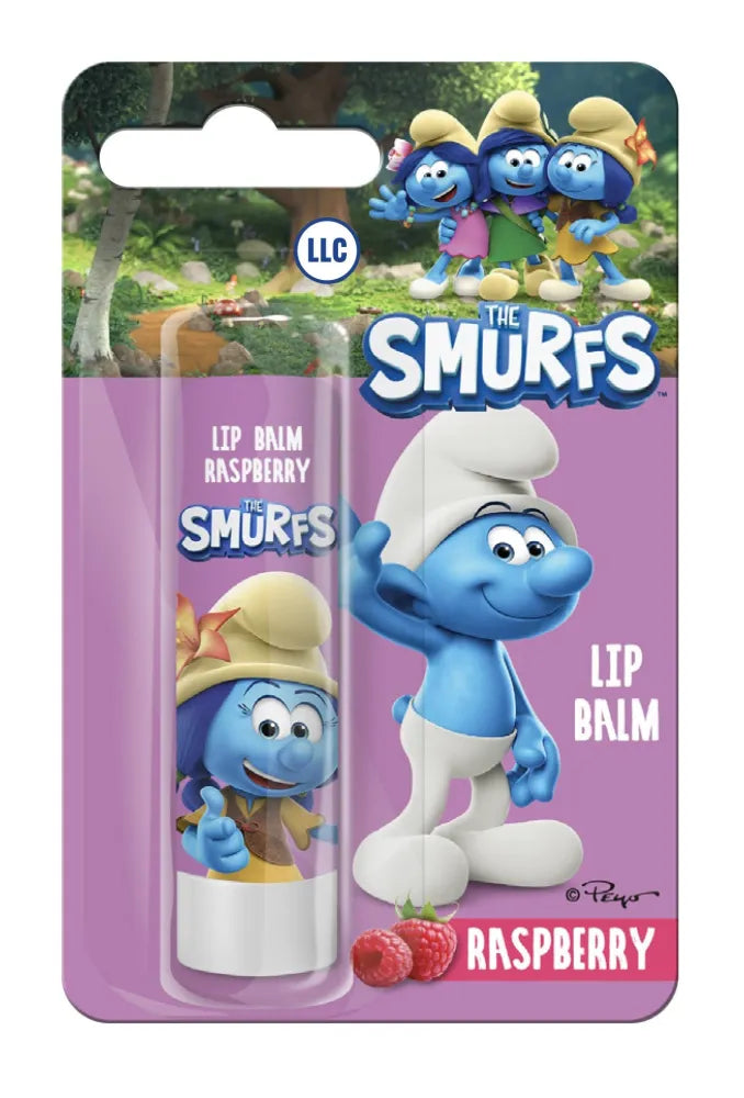 The Smurfs Raspberry Protective Lip Balm - Vaikui ir mamai