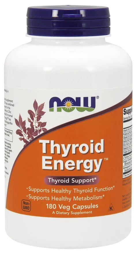 Thyroid Energy - 180 vcaps - NOW Foods - Papildai