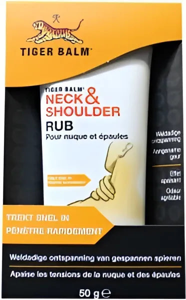 Tijgerbalsem neck en shoulder rub - 50g - Tiger Balm - Vaistai nereceptiniai