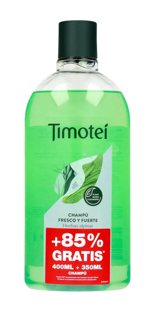 TIMOTEI Strengthening Shampoo for weak and dull hair Herbal 750 ml - Kosmetika