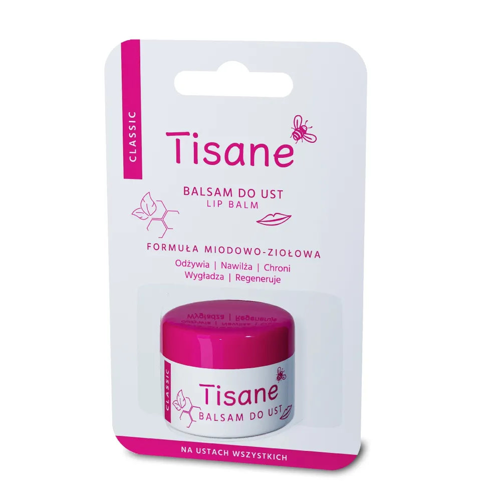 TISANE Classic Balsam lūpoms - stiklainis 4.7 g - Kosmetika