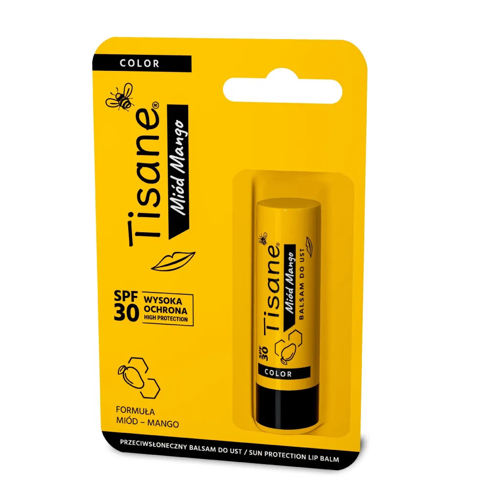 TISANE spalvoti lūpų dažai - Medaus mangas SPF 30 5,1 g - Kosmetika