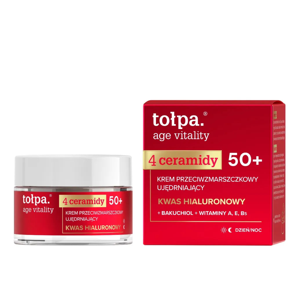 TOŁPA Age Vitality Anti-wrinkle firming cream 50+ 50 ml - Kosmetika