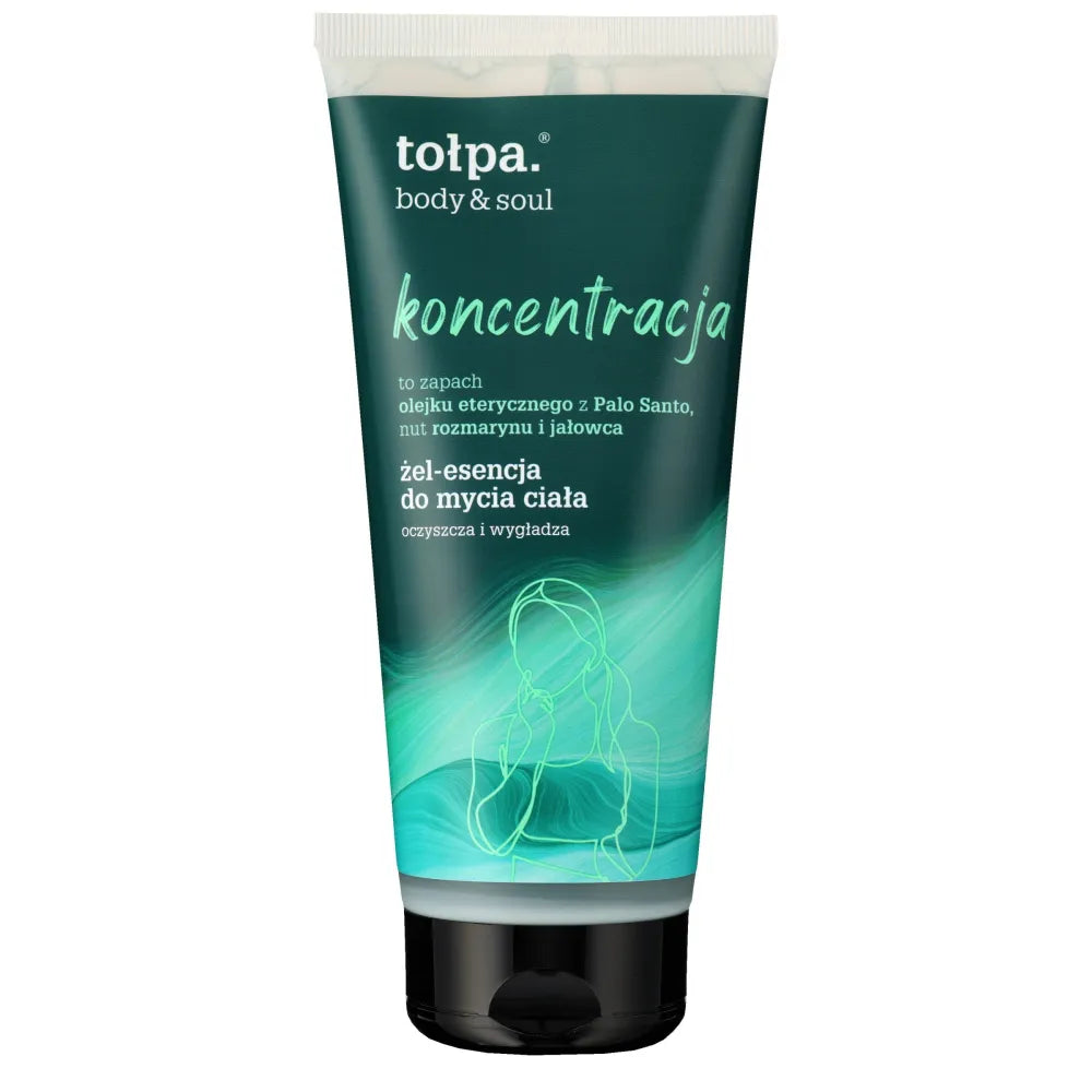 TOŁPA Body&Soul Concentration Gel-essence for body wash - glotninantis 200 ml - Kosmetika
