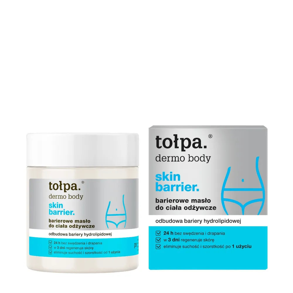TOŁPA Dermo Body Skin Barrier Butter maitinantis - hidrolipidinės barjero rekonstrukcija 250 ml - Kosmetika