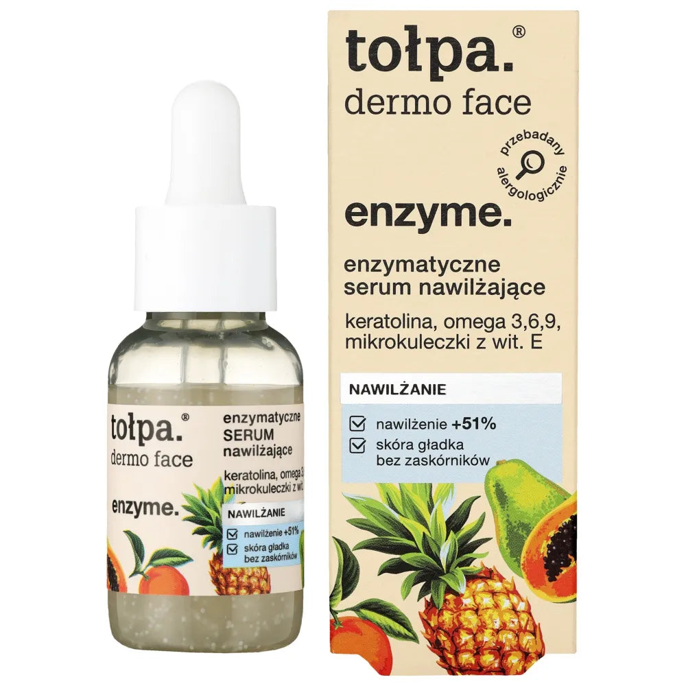 TOŁPA Dermo Face Enzyme Drėkinamasis Enzimų Serumas 30 ml - Kosmetika
