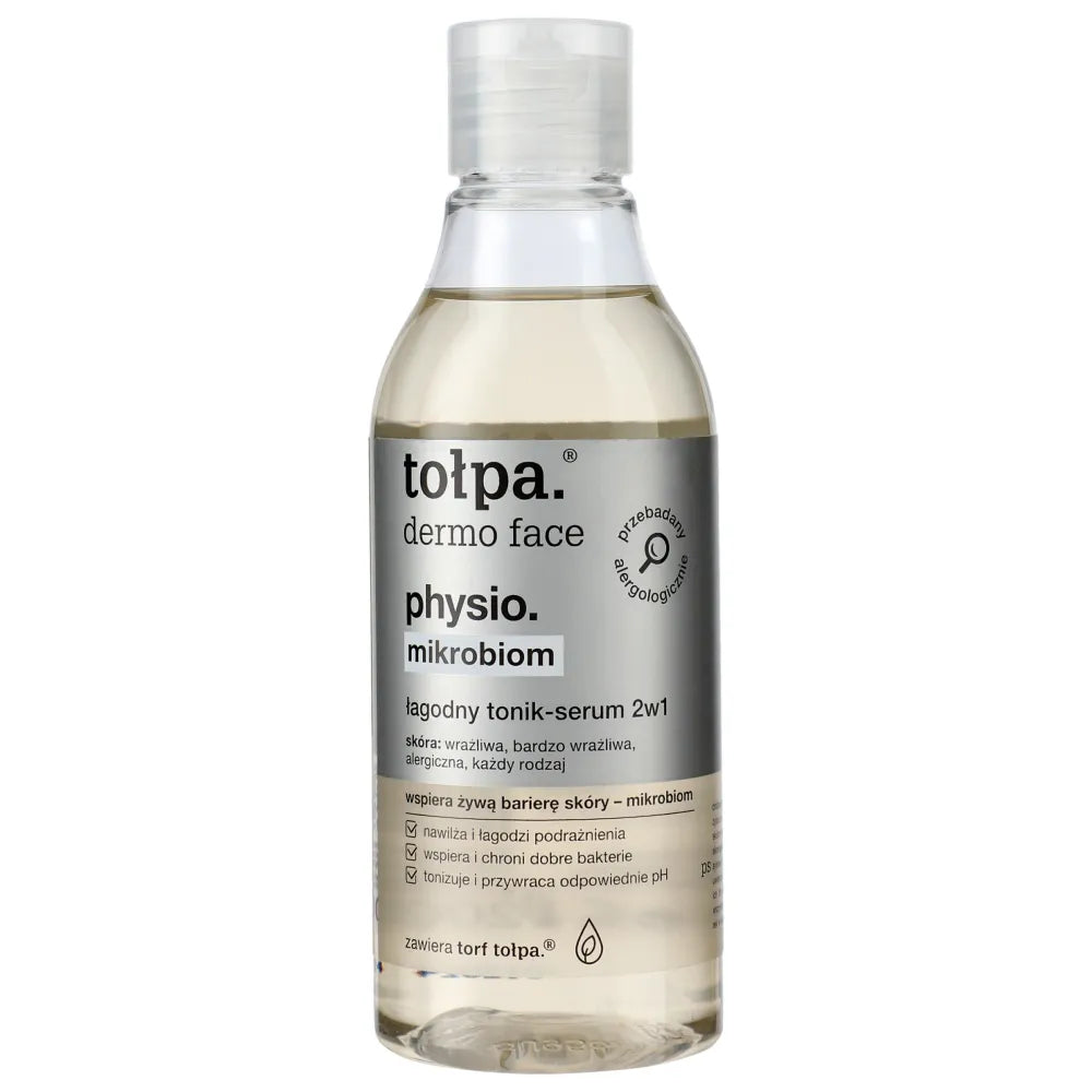 TOŁPA Dermo Face Physio Microbiome Švelnus tonikas-serumas 2in1 200 ml - Kosmetika