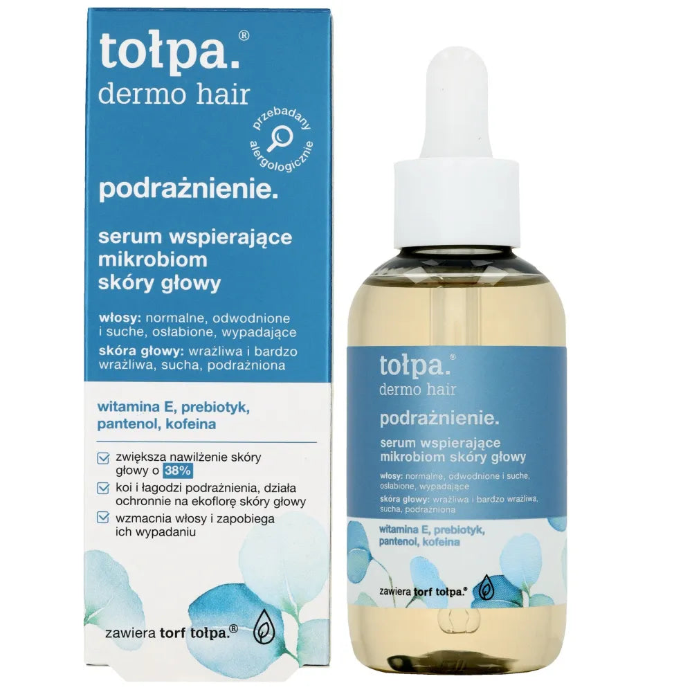 TOŁPA Dermo plaukų dirginimo serumas palaikantis galvos odos mikrobiomą 75 ml - Kosmetika