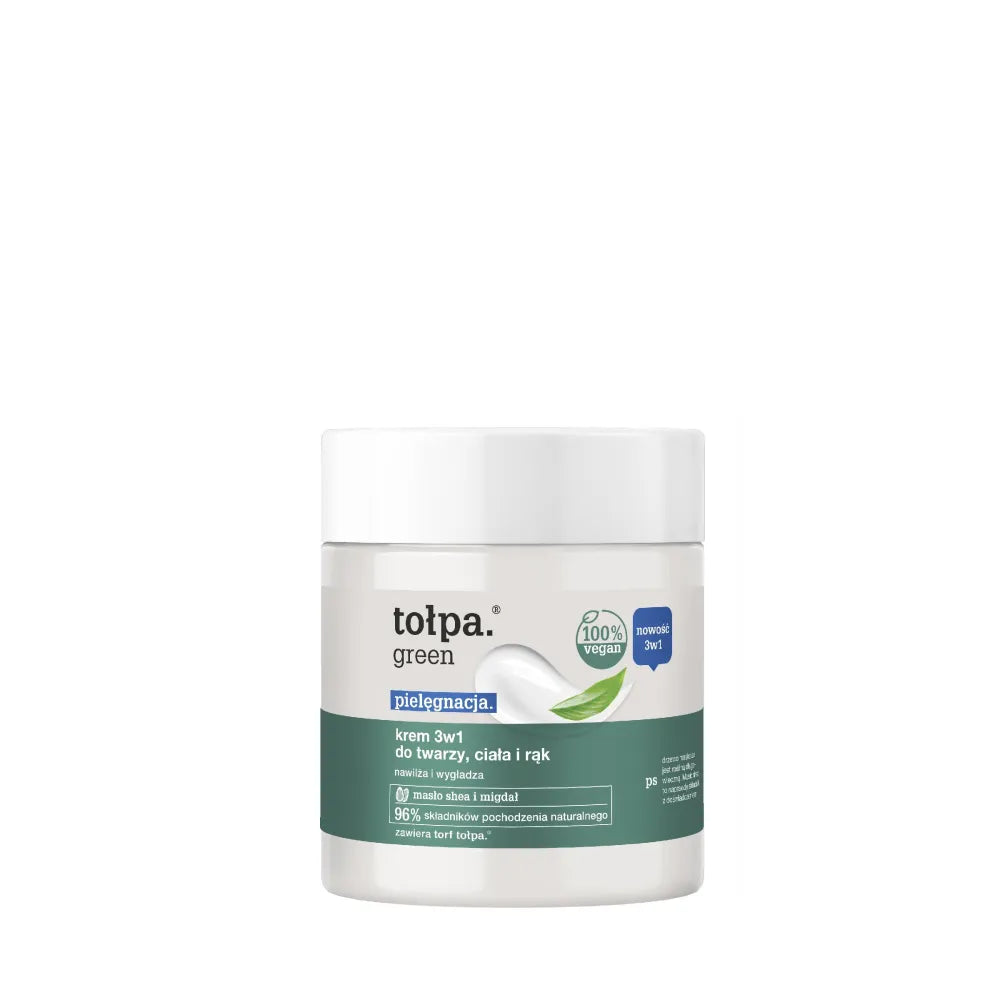 TOŁPA Green Care 3in1 Kremas veidui kūnui ir rankoms 250 ml - Kosmetika