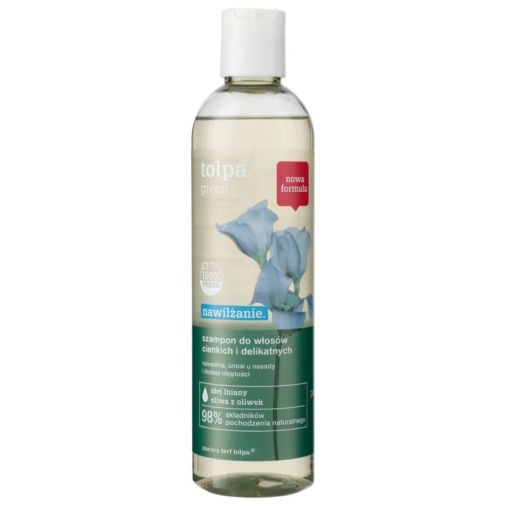 TOŁPA Green drėkinamasis šampūnas ploniems ir subtiliems plaukams 300 ml - Kosmetika
