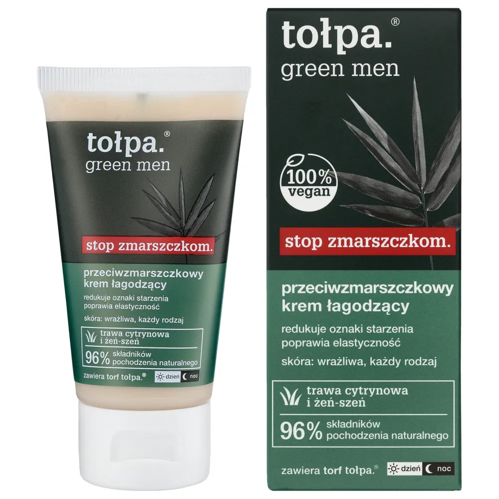 TOŁPA Green Men Anti-wrinkle raminantis kremas 50 ml - Kosmetika