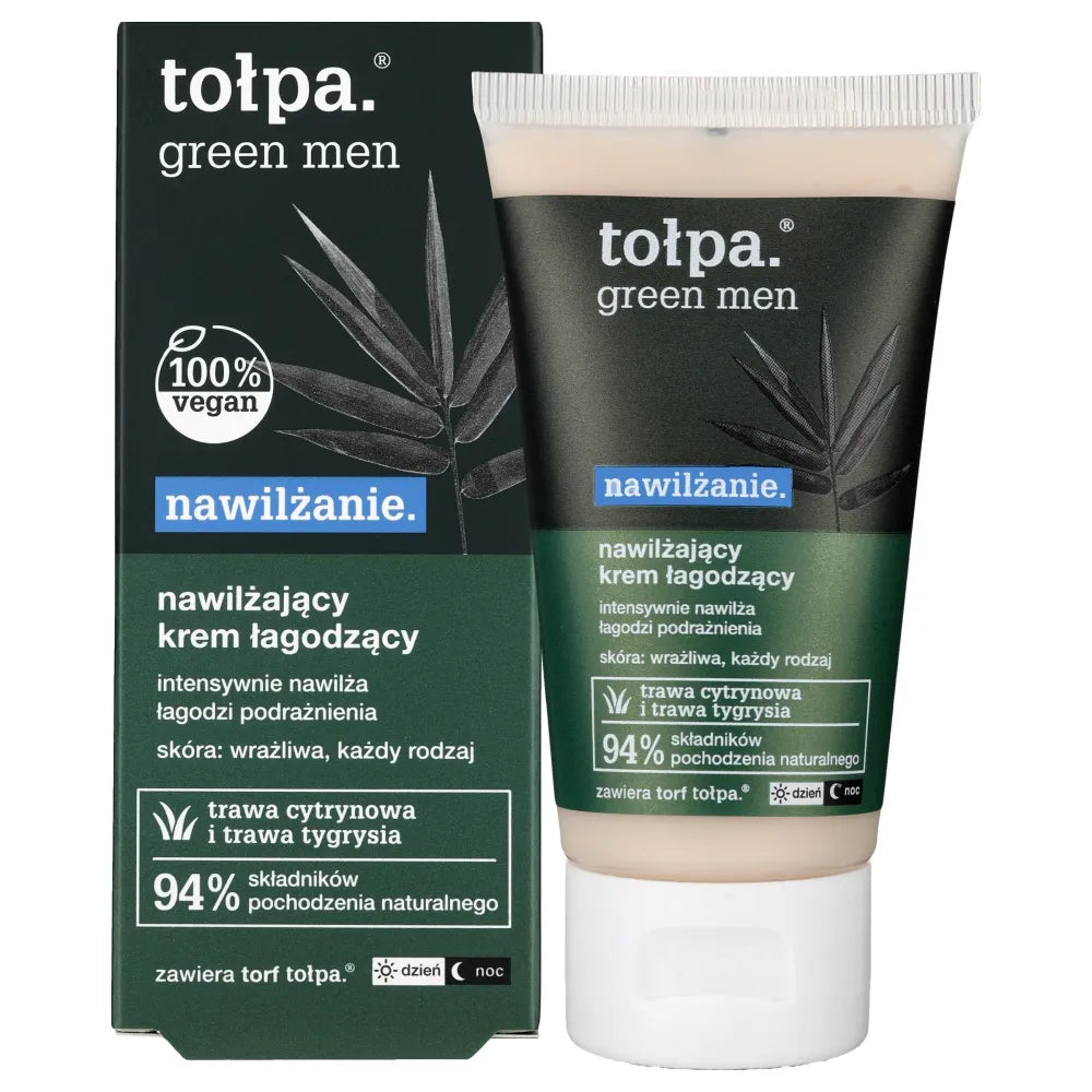 TOŁPA Green Men Drėkinantis Raminantis Kremas 50 ml - Kosmetika