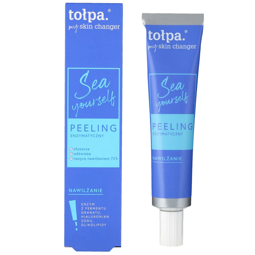 TOŁPA My Skin Changer Enzymatinis šveitiklis veidui Sea Yourself - drėkinantis 40 ml - Kosmetika
