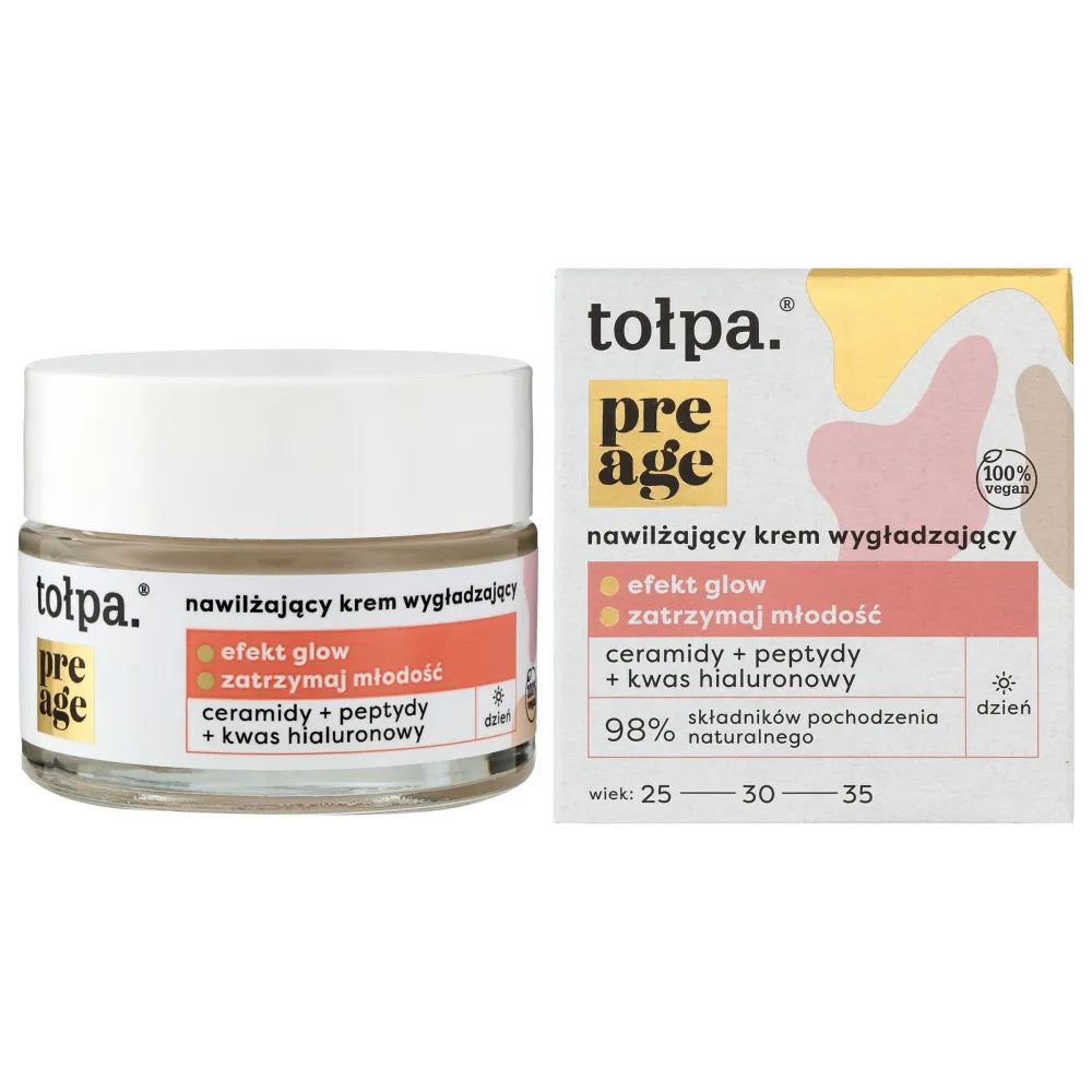 TOŁPA Pre Age Drėkinamasis Lyginantis Dieninis Kremas 50 ml - Kosmetika