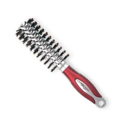 Top Choice Hair accessories Formavimo šepetys dydis ’S’ sidabrinis ir burgundinis - Kosmetika