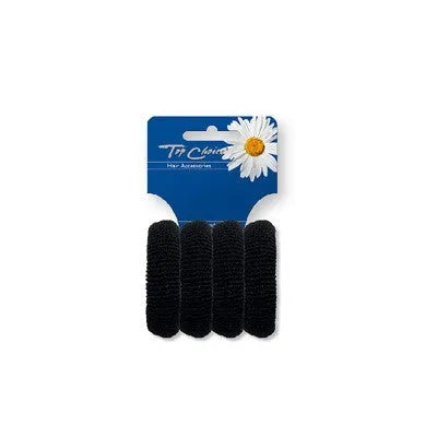 Top Choice Hair accessories Susukti elastiniai dirželiai 1 pak. - 4 vnt. - Kosmetika