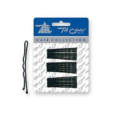 Top Choice Hair accessories Trumpi plaukų segtukai 3004 - Kosmetika
