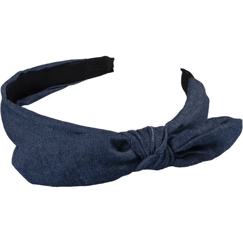Top Choice Hair band with a bow (28274) - 2 spalvų mišinys 1 vnt - Kosmetika