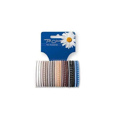 Top Choice Hair bands mix 1 pakas-20 vnt 22289 - Kosmetika