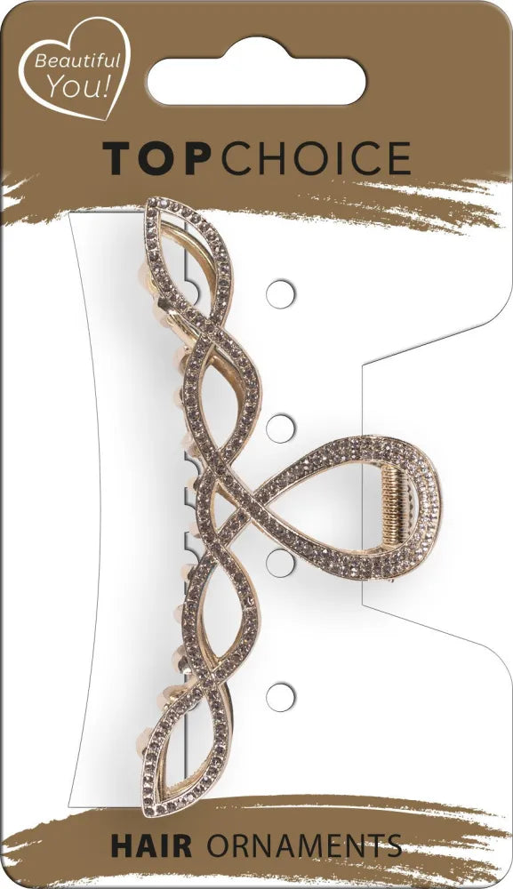 TOP CHOICE Hair Buckle - L Gold - Kosmetika