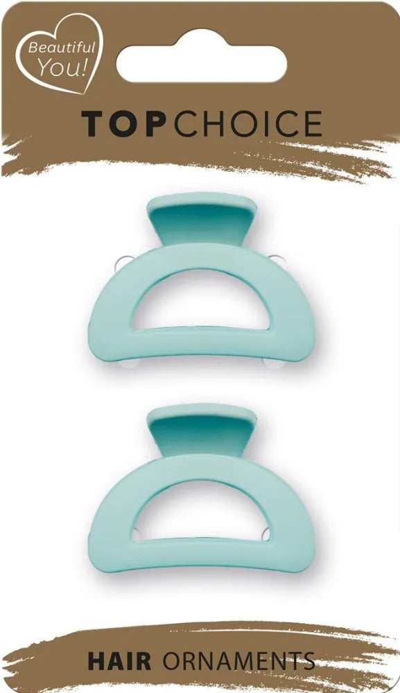 TOP CHOICE Hair Clamps (21367) 2 pcs - Kosmetika