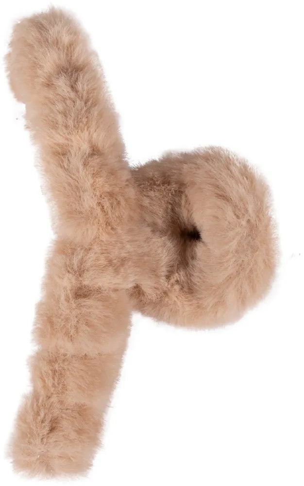 TOP CHOICE Hair clip - plush bow (26843) 1 vnt. - spalvų mišinys - Kosmetika