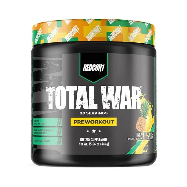 Total War - Preworkout Pineapple Juice - 444g - Redcon1 - Sporto papildai