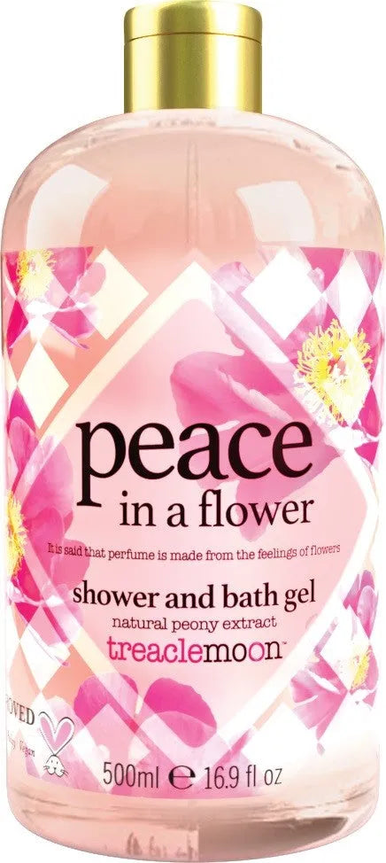 TREACLEMOON Shower gel and bath liquid Peace in a flower 500 ml - Kosmetika