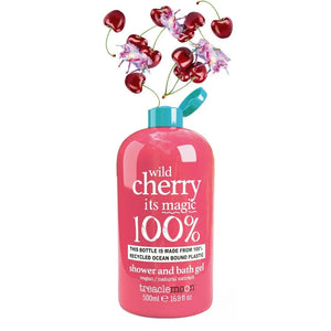 TREACLEMOON Wild Cherry Jo Stebuklingas Gelis ir vonios skystis 500 ml - Kosmetika