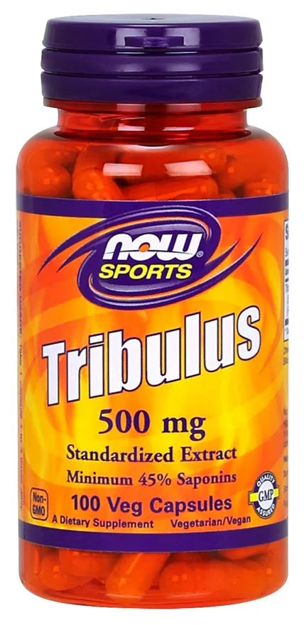 Tribulus 500mg - 100 vcaps - NOW Foods - Papildai