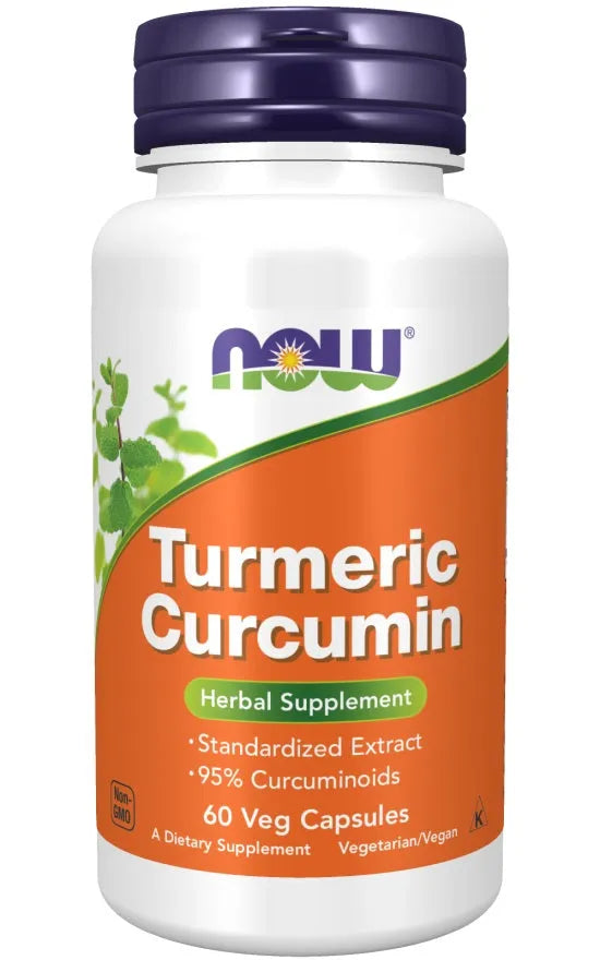 Turmeric Curcumin - 60 vcaps - NOW Foods - Papildai