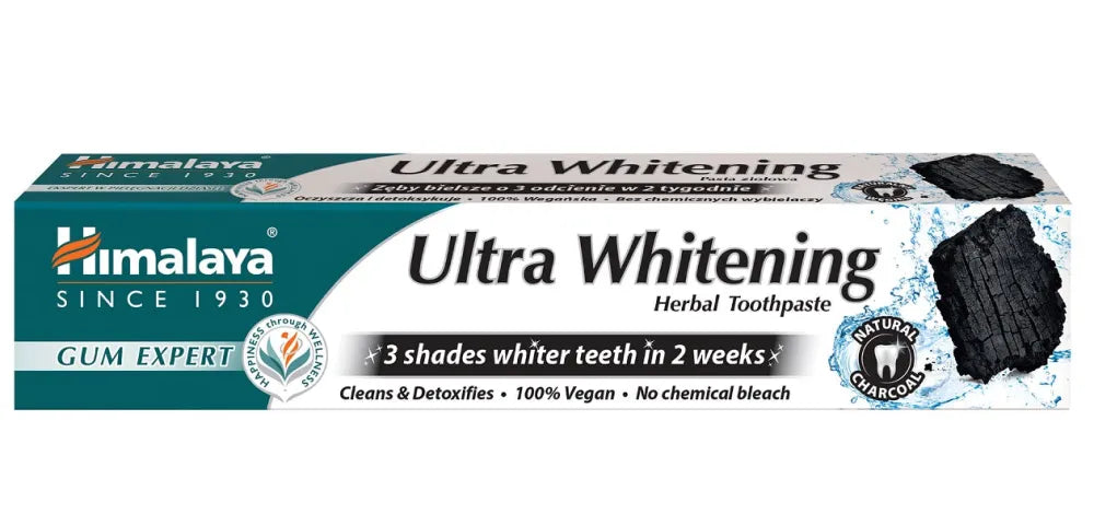 Ultra Whitening Herbal Toothpaste - 75 ml - Himalaya - Higiena
