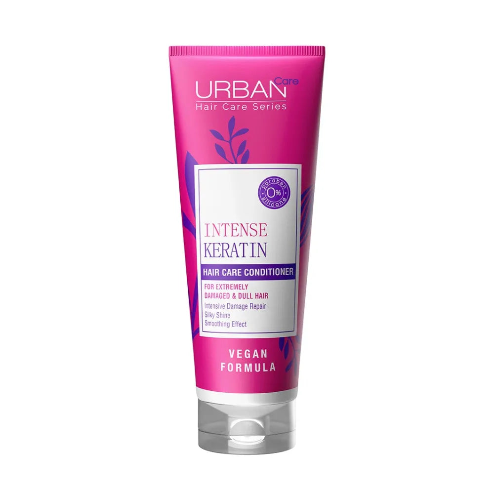 URBAN CARE Intense Keratin Conditioner labai pažeistiems plaukams 250ml - Kosmetika