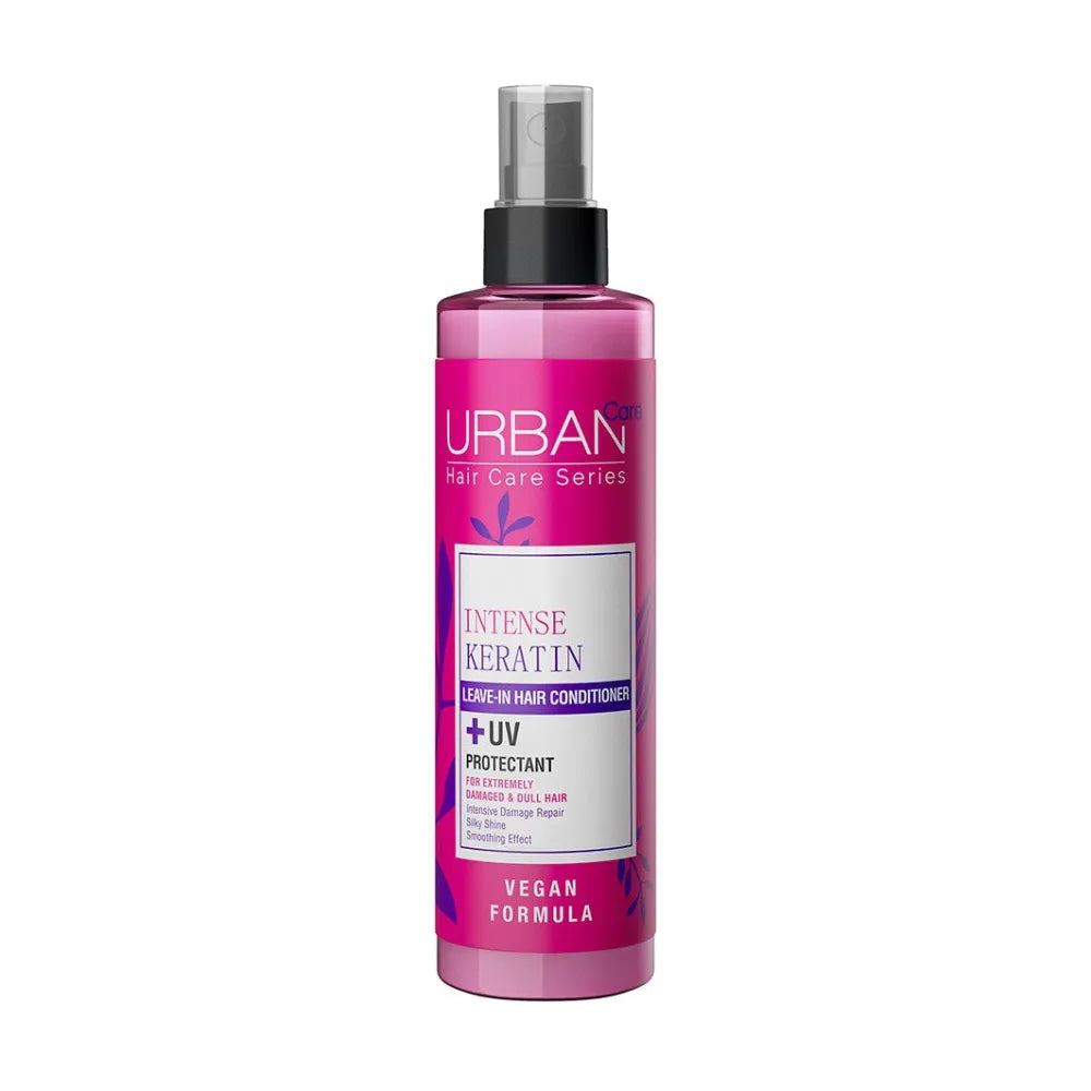 URBAN CARE Intense Keratin Spray kondicionierius labai pažeistiems plaukams 200ml - Kosmetika