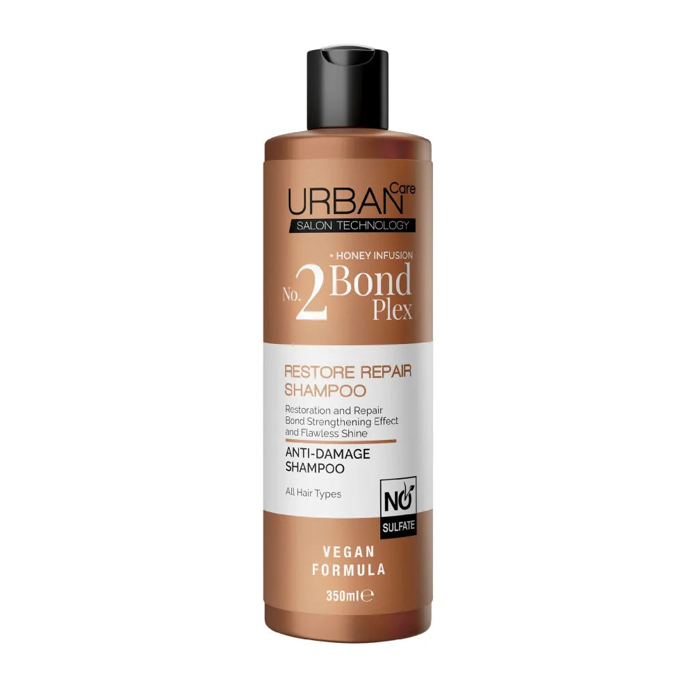 URBAN HAIR CARE No:2 Bond Plex Restore Repair Šampūnas 350 ml - Kosmetika