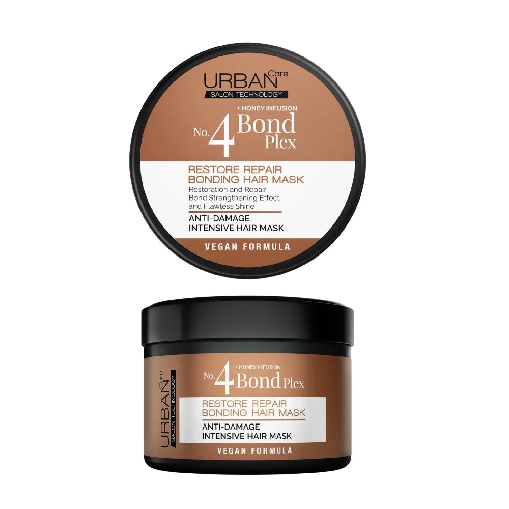 URBAN HAIR CARE No:4 Bond Plex Atkuriamoji intensyvi kaukė 230 ml - Kosmetika
