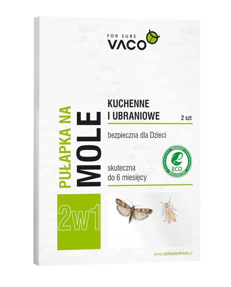 VACO ECO Trap virtuvėms ir drabužių kandims 2in1 1 pakuotė - 2 vnt - Medicinos slaugos prekės