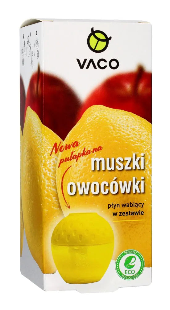 VACO ECO vaisių musės spąstai Apple + pritraukimo skystis 1 pakuotė. - Medicinos ir slaugos prekės