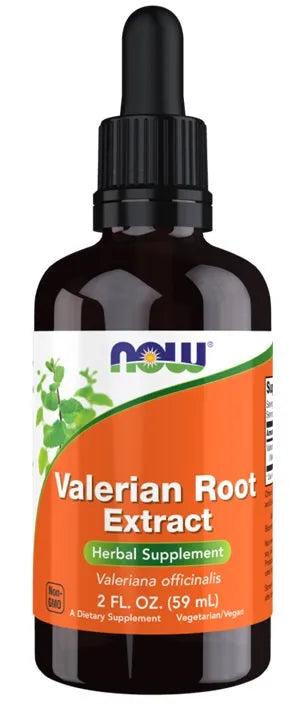 Valerian Root Extract Liquid - 59 ml - NOW Foods - Papildai