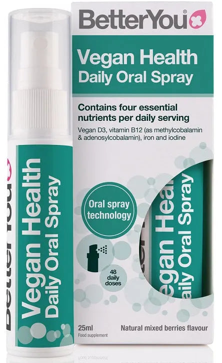 Vegan Health Oral Spray - 25 ml - BetterYou - Papildai
