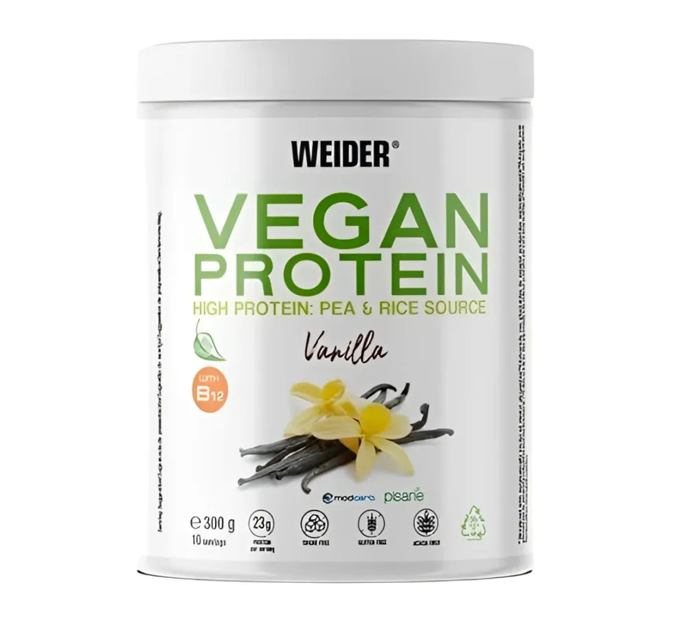 Vegan Protein Vanilla - 300g - Weider - Sporto papildai