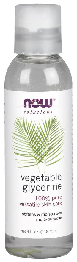Vegetable Glycerine - 118 ml - NOW Foods - Papildai