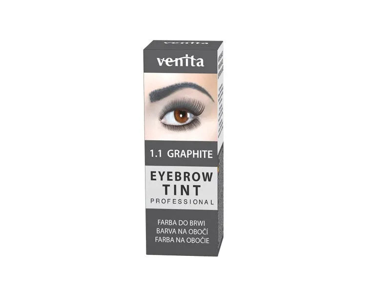 VENITA HENNA FOR EYEBROWS AND EYELASHES GRAPHITE - Kosmetika