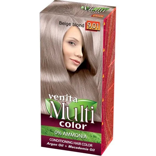 VENITA MULTICOLOR PLaukų dažai 9.01 2X50ML - Kosmetika
