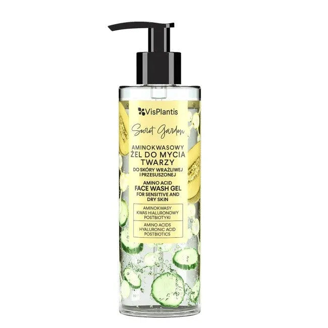 VIS PLANTIS Secret Garden Amino Acid Veido prausiklis 200 ml - Kosmetika