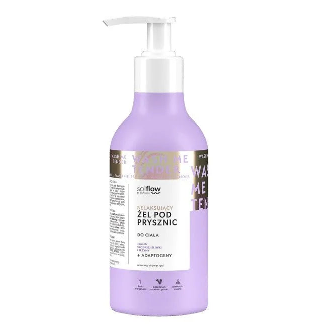 Vis Plantis So!Flow Relaxing Shower Gel - saldžios slyvos ir juodųjų serbentų kvapas 400ml - Kosmetika