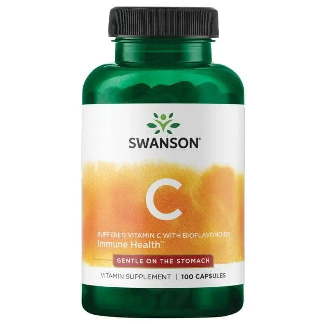 Vitamin C with Bioflavonoids - 500 mg - N100 - Swanson - Papildai