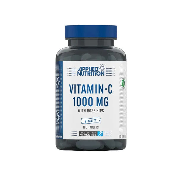Vitamin C with Rose Hips 1000mg - 100 tablets - Applied Nutrition - Sporto papildai