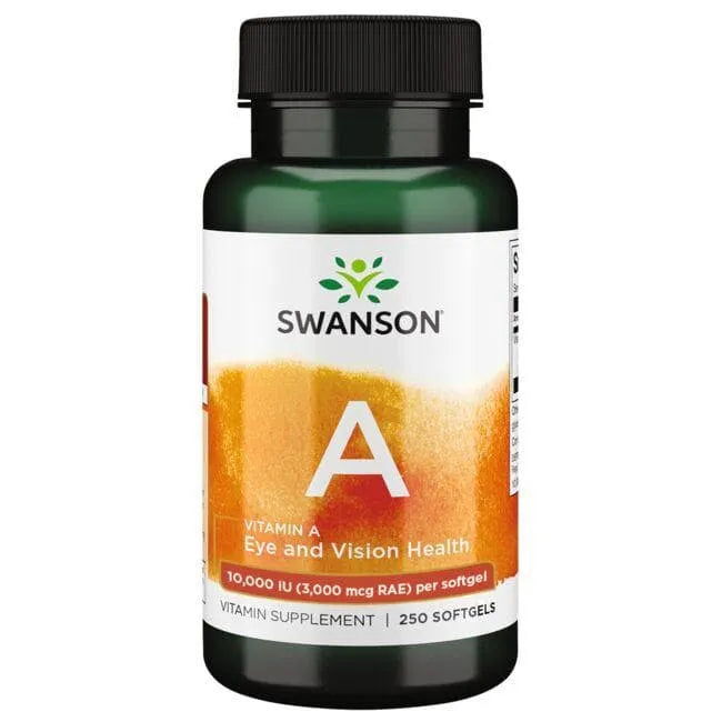 Vitaminas A - Akims - 10.000 IU - N250 - Swanson - Papildai